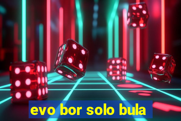 evo bor solo bula